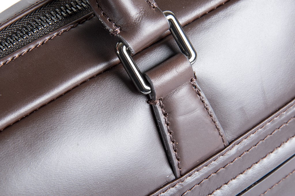 WELL3170 Leather Briefcase