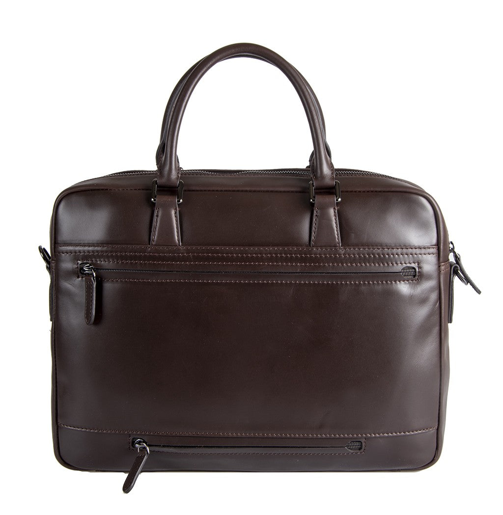 WELL3170 Leather Briefcase