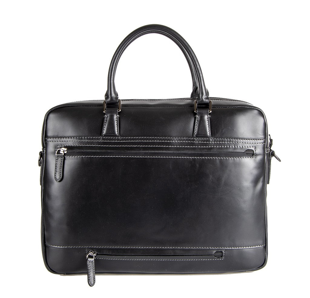 WELL3170 Leather Briefcase