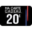 Carte Cadeau 20 euros
